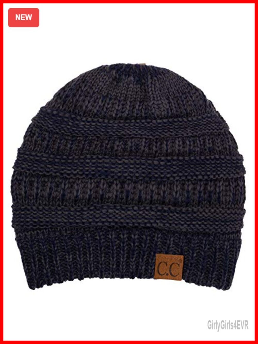Cable Knit Beanie - Thick, Soft & Warm Chunky Beanie Hat